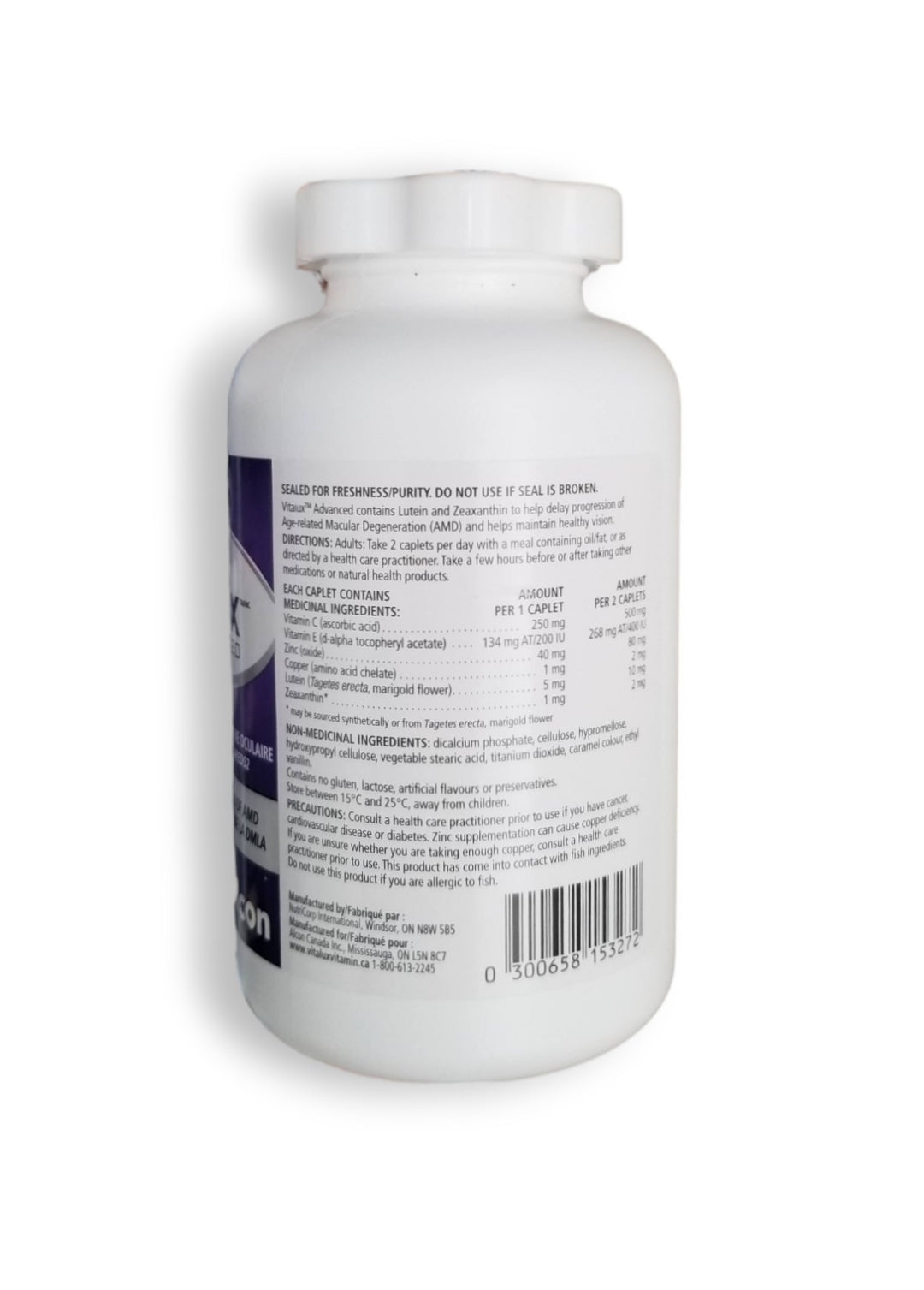 Vitalux Advanced Ocular Multivitamin - 200 Coated Caplets