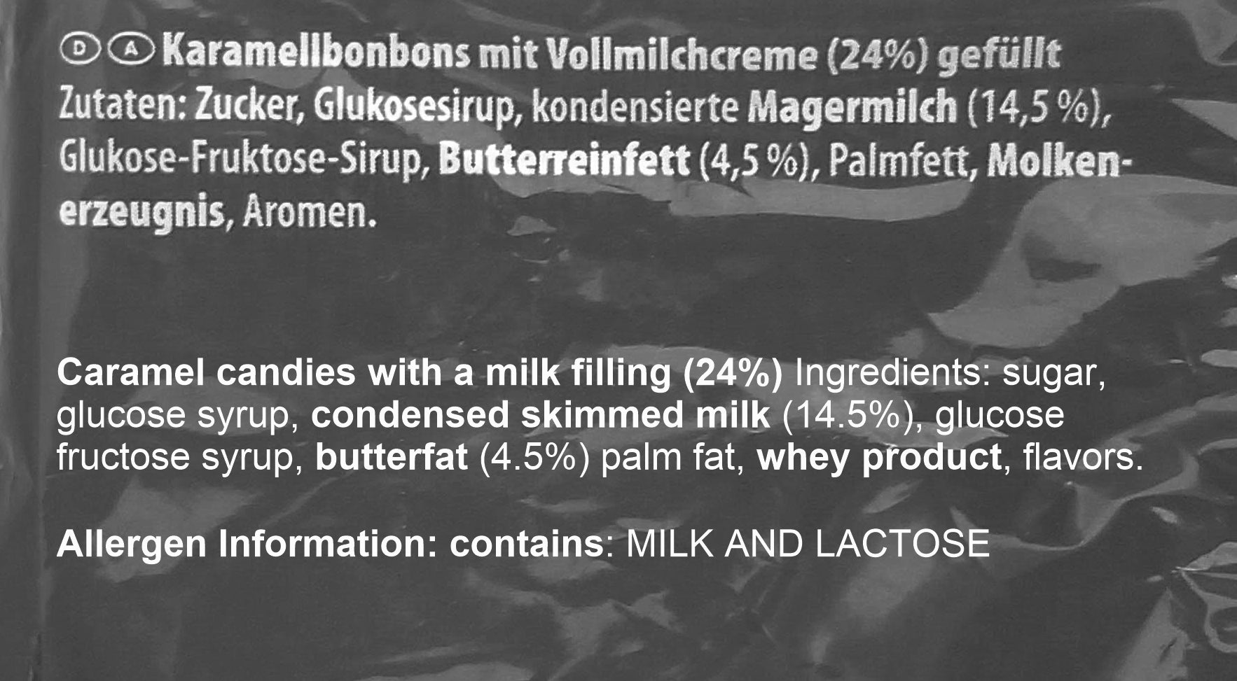 Vollmilch Brocken, Milkfuls Candies, 325g/11.4 oz. Bag