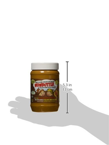 WOWBUTTER Creamy Peanut Butter Alternative, 500g/17.6 oz. Size
