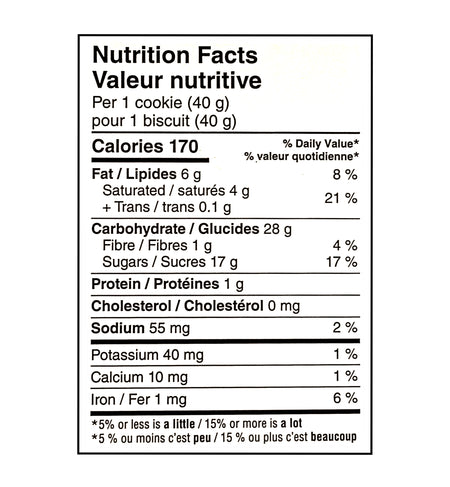 Wagon Wheels Blue Raspberry Marshmallow Cookies 600g nutrition facts label