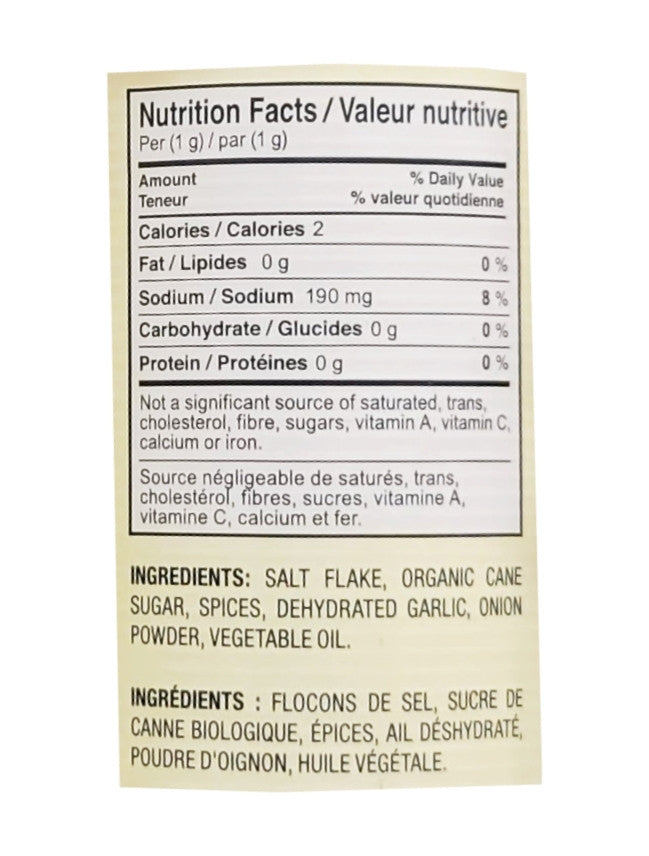 Walter Craft Caesar Rim, Original, 140g/5 oz., Shaker {Imported from Canada}