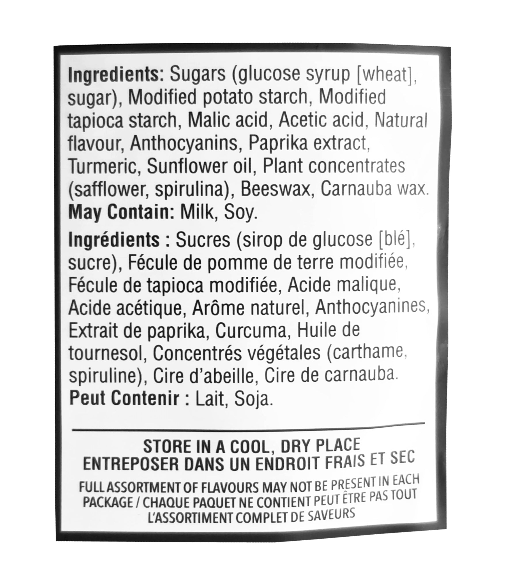 Waterbridge Wine Gums, Canadian Shapes, 175g/6 oz. Bag