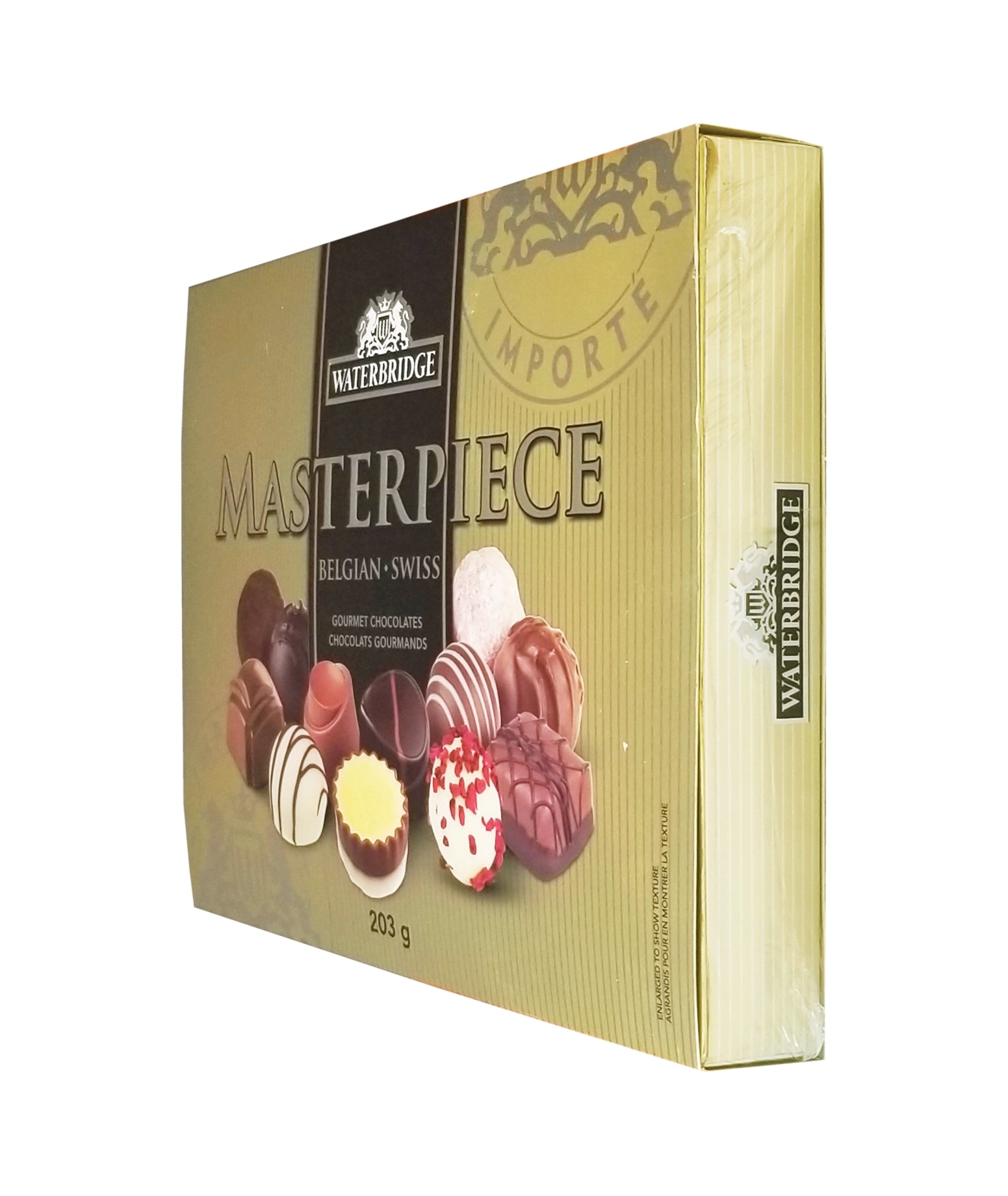 Waterbridge Masterpiece Belgian & Swiss Gourmet Chocolates, 203g/7.1 oz. Box {Imported from Canada}
