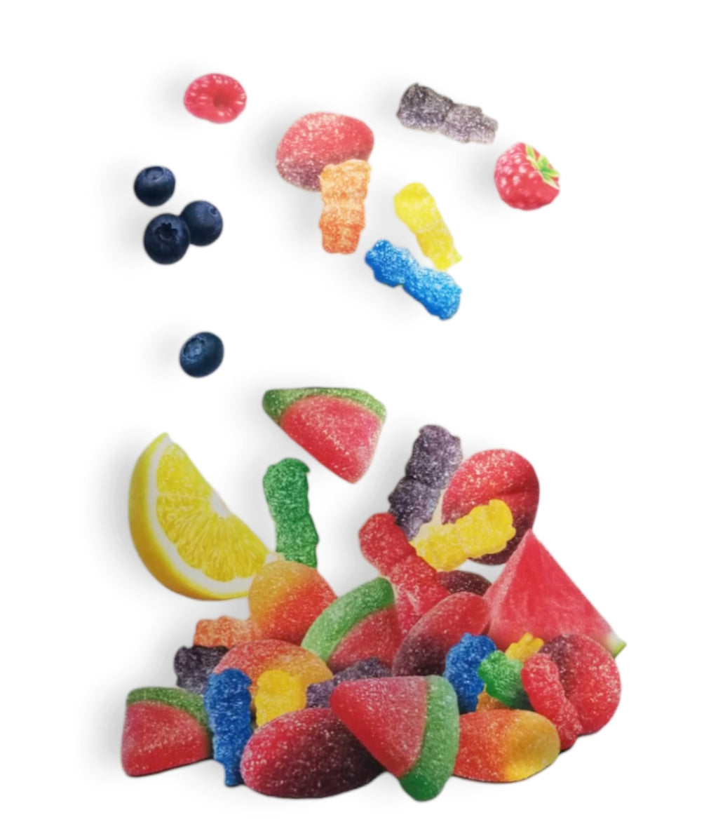 Waterbridge The Mix Assorted Gummies, Sour Express, 700g/24.5 oz. Bag