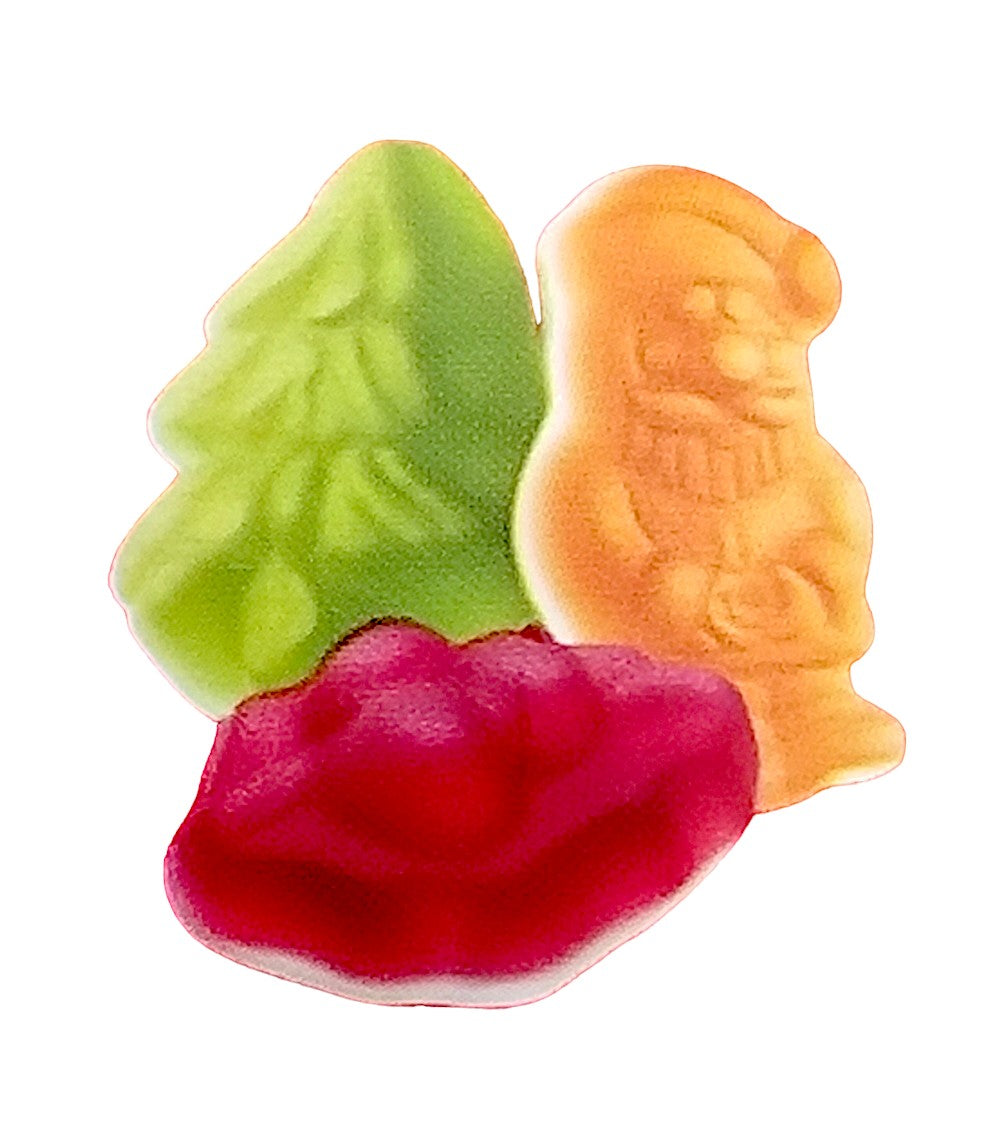 Waterbridge Jollymix, Sweet Fruit Flavored Gummy Candy, 700g, holiday gummy shapes.