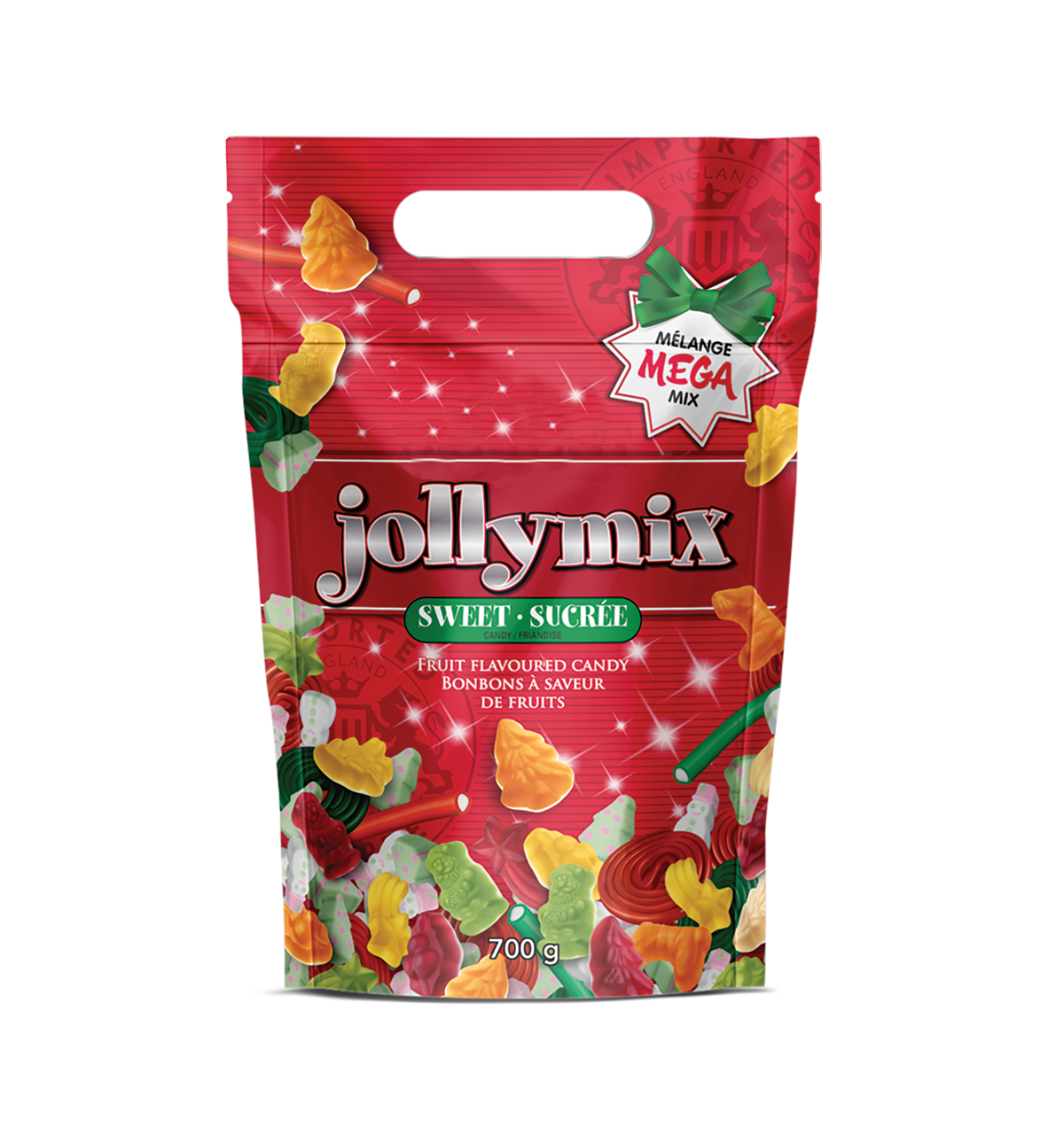 Waterbridge Jollymix, Sweet Fruit Flavored Gummy Candy, 700g/24.5 oz.