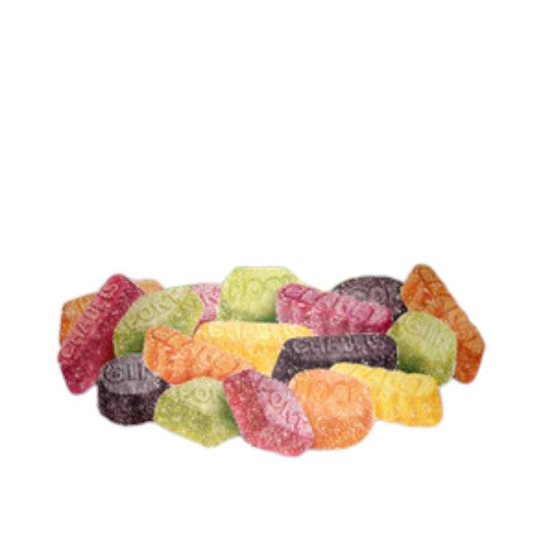 Waterbridge Wine Gums, Sour Fruit Flavors, 350g, gummy candy.