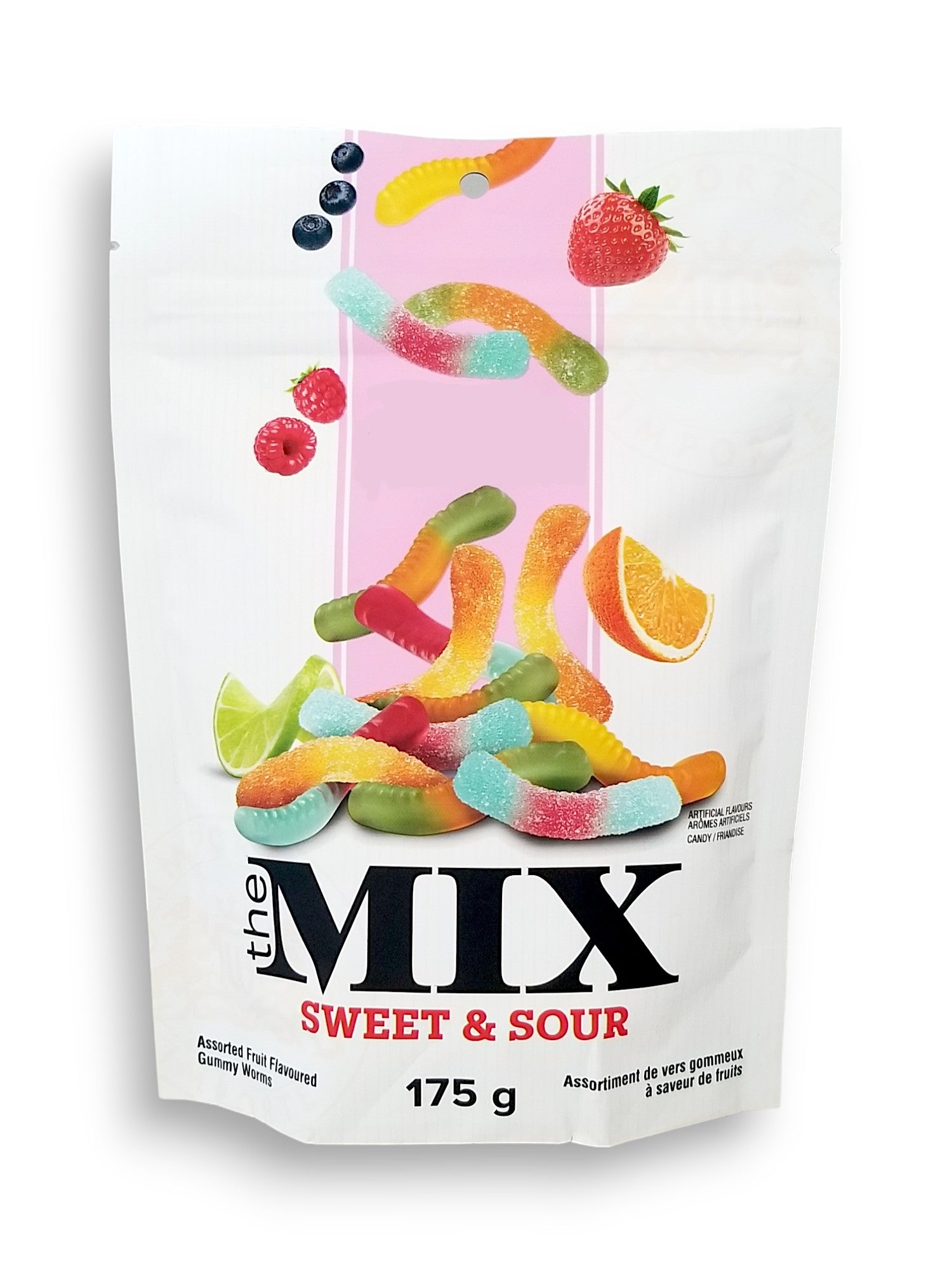 Waterbridge The Mix Sweet & Sour Gummy Worms, 175g/6 oz.