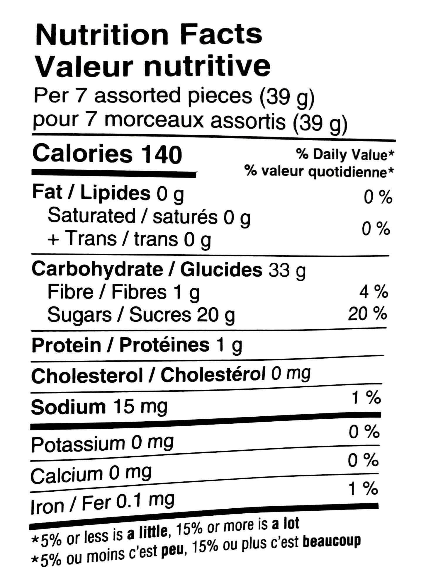 Waterbridge Wine Gums, Fruit Flavors, 175g, nutrition label.