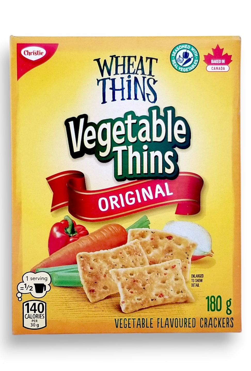 Christie Vegetable Thins Original, 180g/0.4 oz - Front