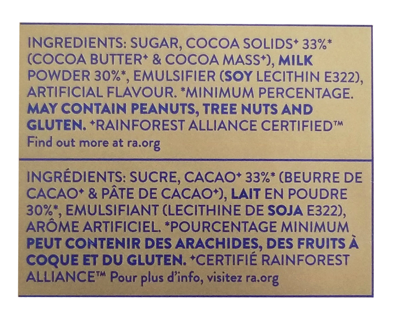 Whittaker's 33% Cocoa Creamy Milk Chocolate Bar, 200g/7 oz. Bar