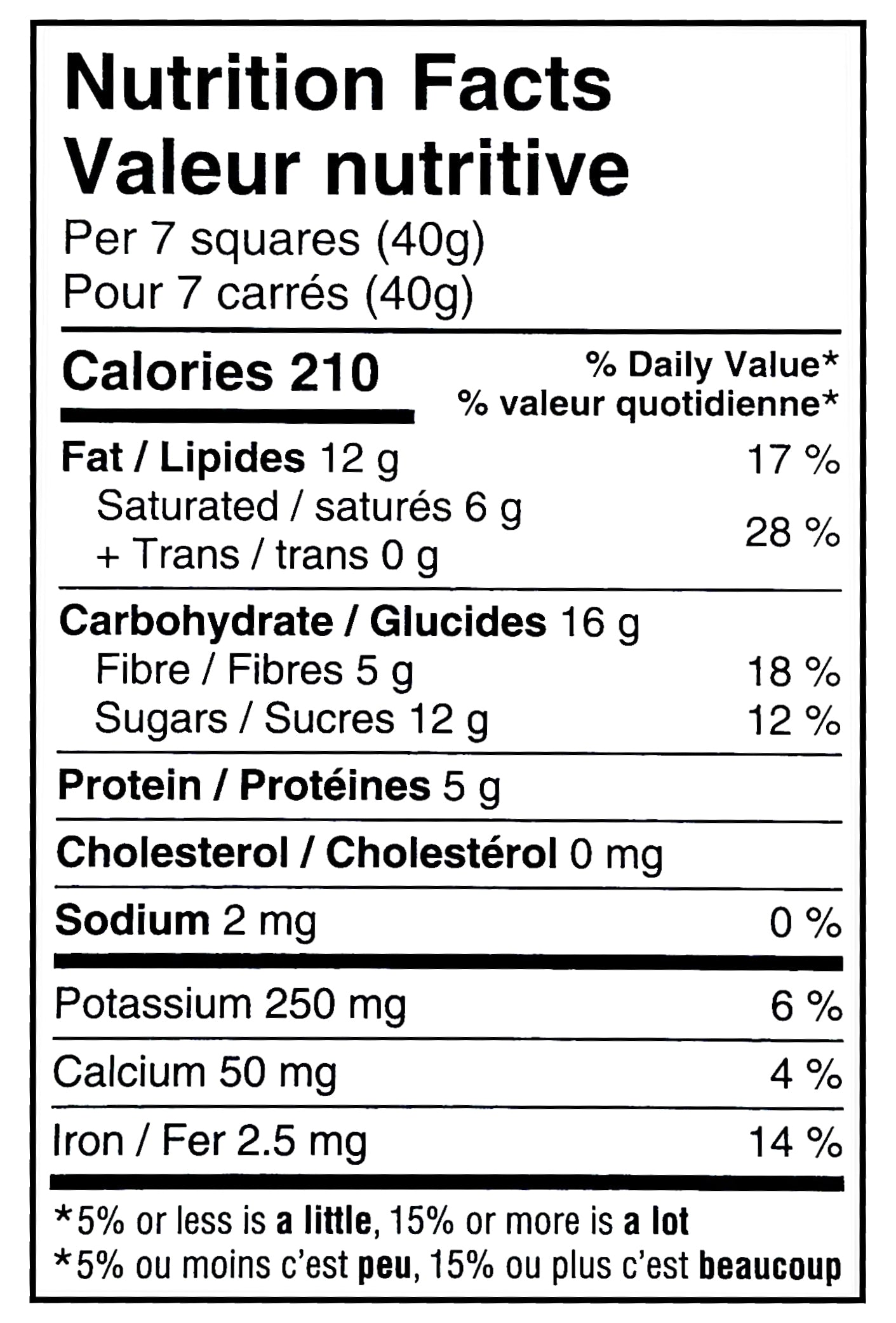 Whittaker's 62% Cocoa Dark Almond Chocolate Bar, 200g/7 oz. Bar - Nutrition Facts
