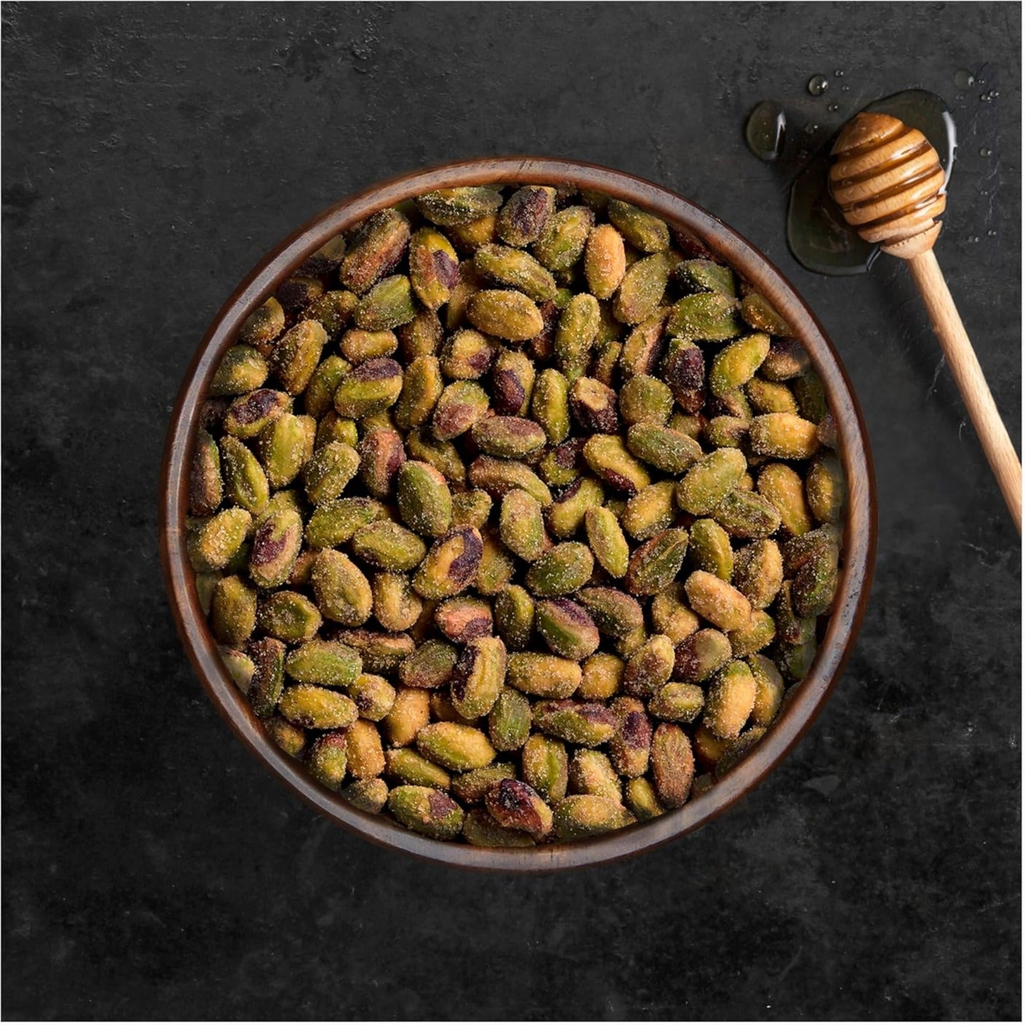 Wonderful Honey Roasted Pistachios - Sweet Crunchy Snack 155g (5.5 oz)