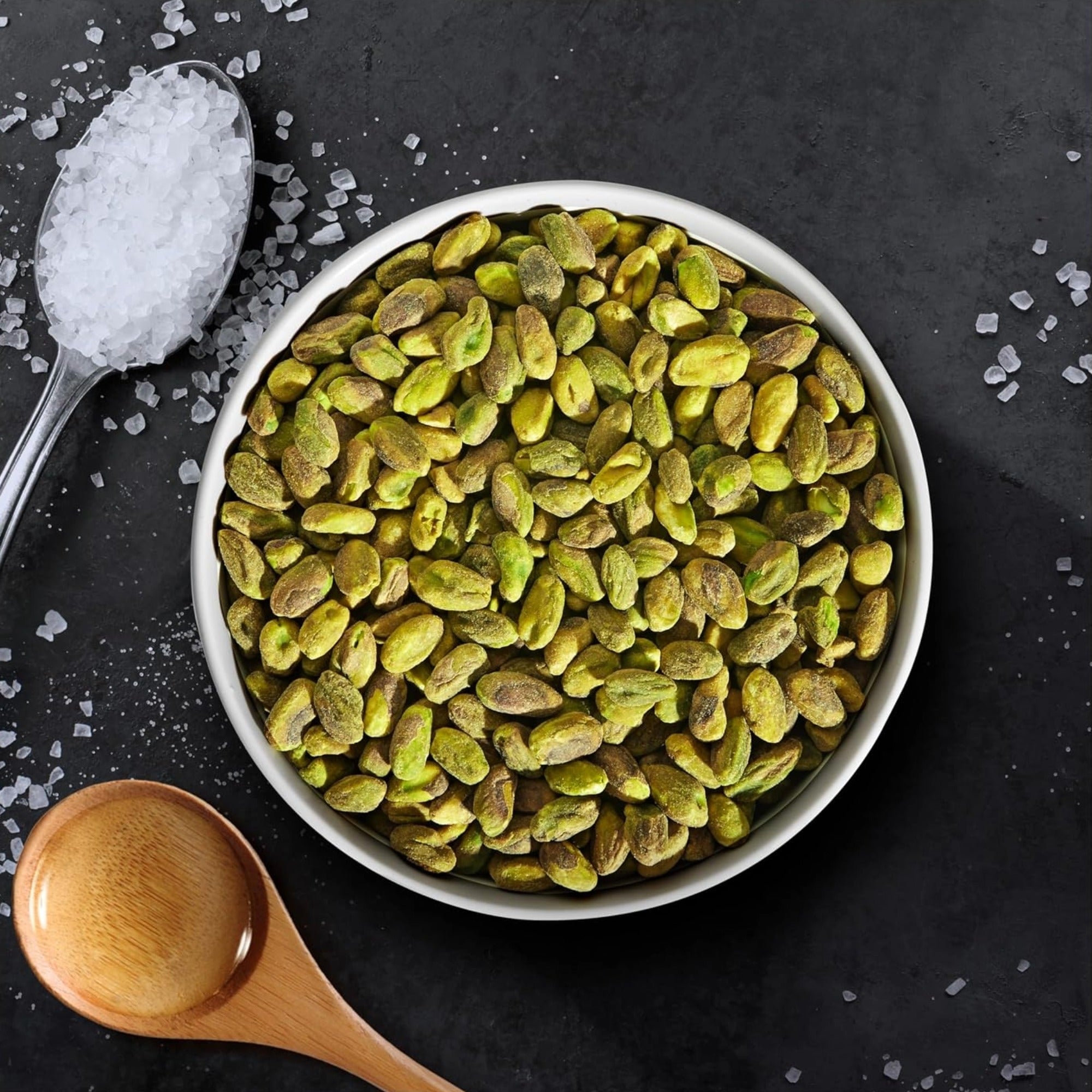 Wonderful Sea Salt & Vinegar Pistachios - Bold Tangy Snack 155g (5.5 oz)
