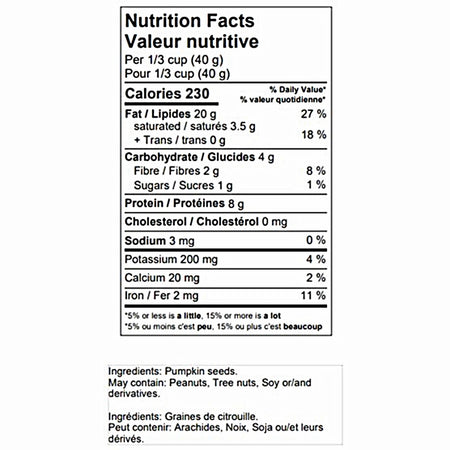 Yupik Raw Shelled Pumpkin Seeds 2 kg (4.4 lb)