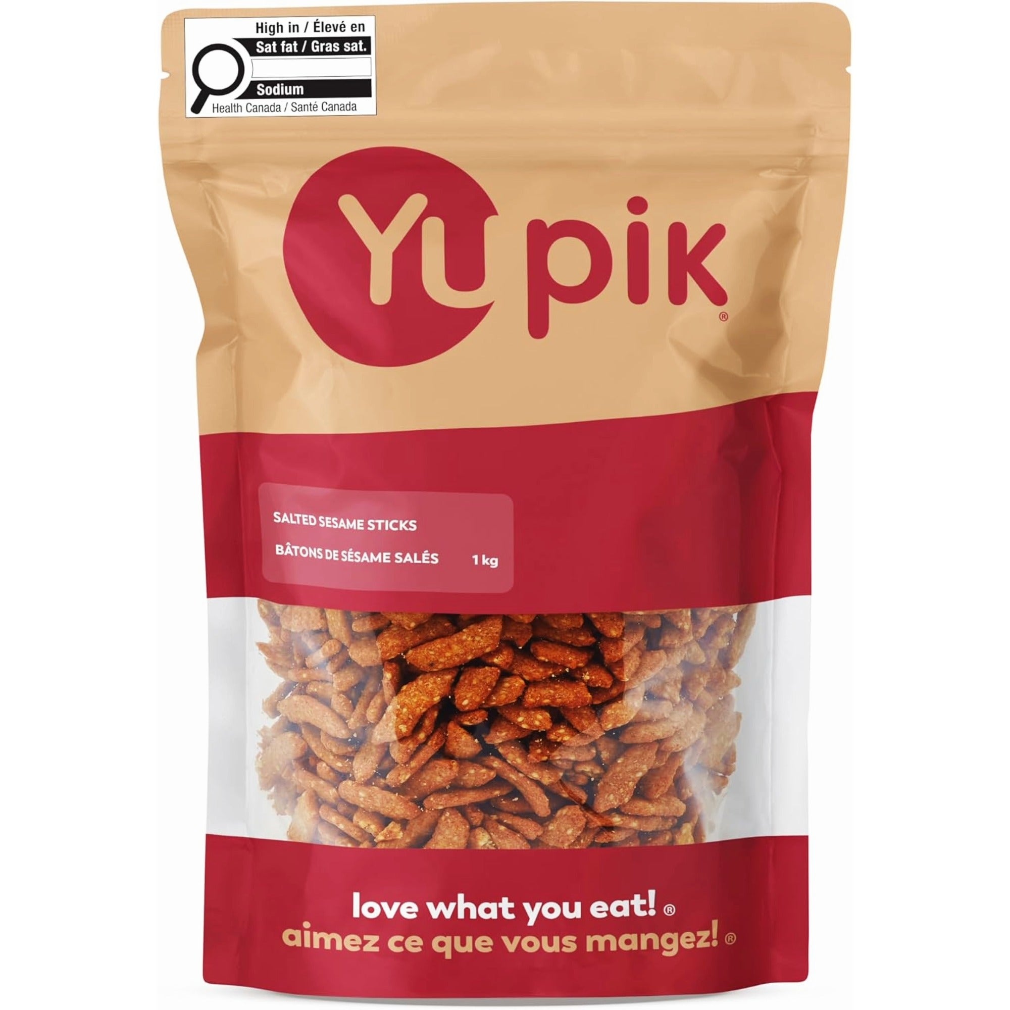 Yupik Salted Sesame Sticks, Party Snack, 1 kg (35.2 oz)