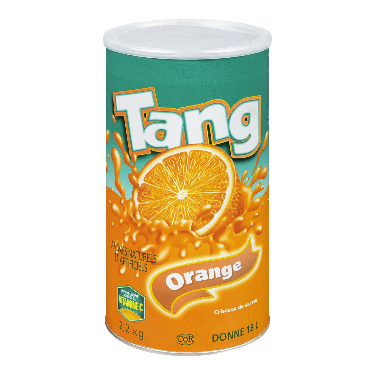 Tang Orange Drink Mix, 2.2kg/4.9lbs., {Imported from Canada}