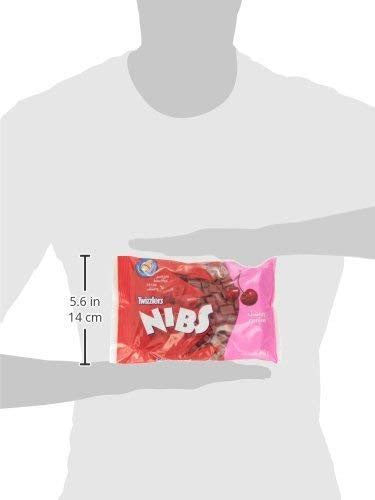 TWIZZLERS Licorice Candy, Cherry Nibs, Party Pack, 400g/14 oz., {Imported from Canada}