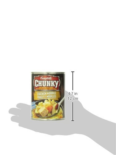 Campbell's Chunky Chicken Noodle Soup, 540ml/18.25oz, (Imported from Canada)