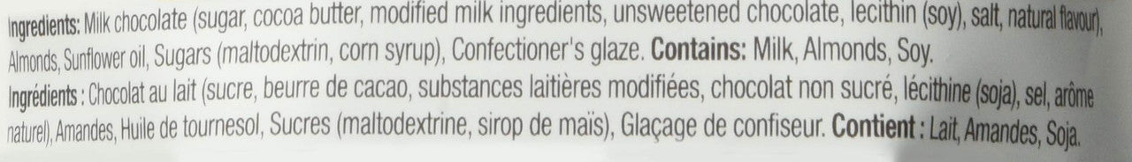 BROOKSIDE Milk Chocolate, Whole Almonds, 210g/7.4 oz. {Imported from Canada}
