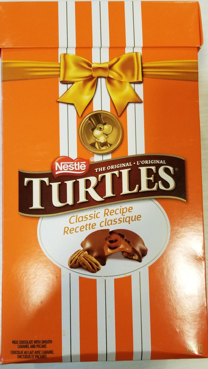 Nestle TURTLES Original Chocolates, 800g/1.8lbs., Box, {Imported from Canada}