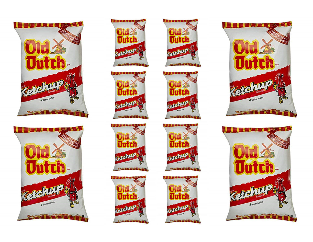 Old Dutch Ketchup Chips (12 ct x 40g/1.4oz.) Bundle {Imported from Canada}