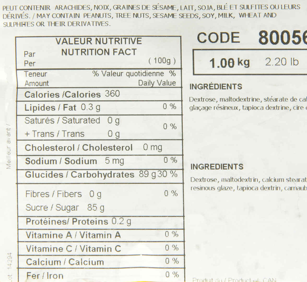 Yupik Banana Heads (Pressed Candy), 1Kg/35.27oz {Imported from Canada}