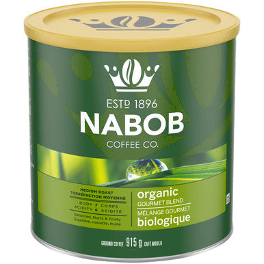 Nabob Organic Gourmet Blend Ground Coffee, 915g/32.3 oz., {Imported from Canada}