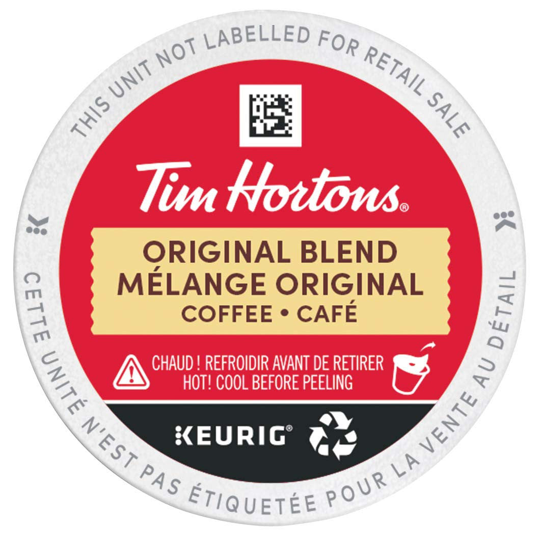 Tim Hortons Single Serve Original Coffee K-Cups, 30 Count {Imported from Canada}