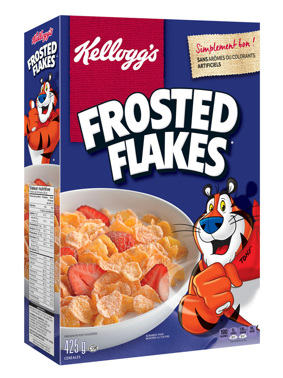 Kellogg's Frosted Flakes Cereal,  425g/15oz., {Imported from Canada}
