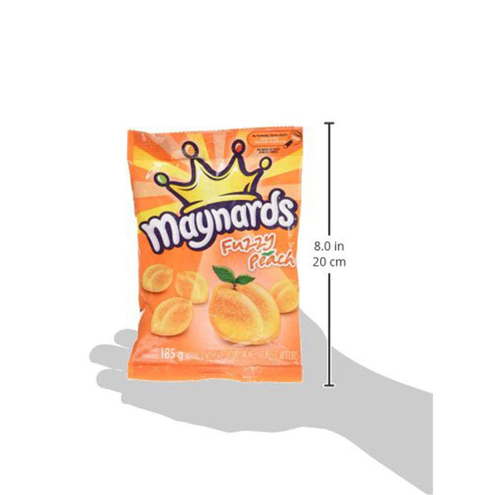 Maynards Fuzzy Peach, 185g/6.5 oz., (3 pack) {Imported from Canada}