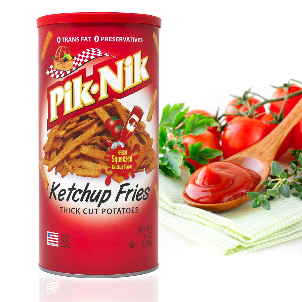 Pik-Nik Ketchup Fries, Thick Cut Potato Sticks, 255g/9 oz. {Imported from Canada}