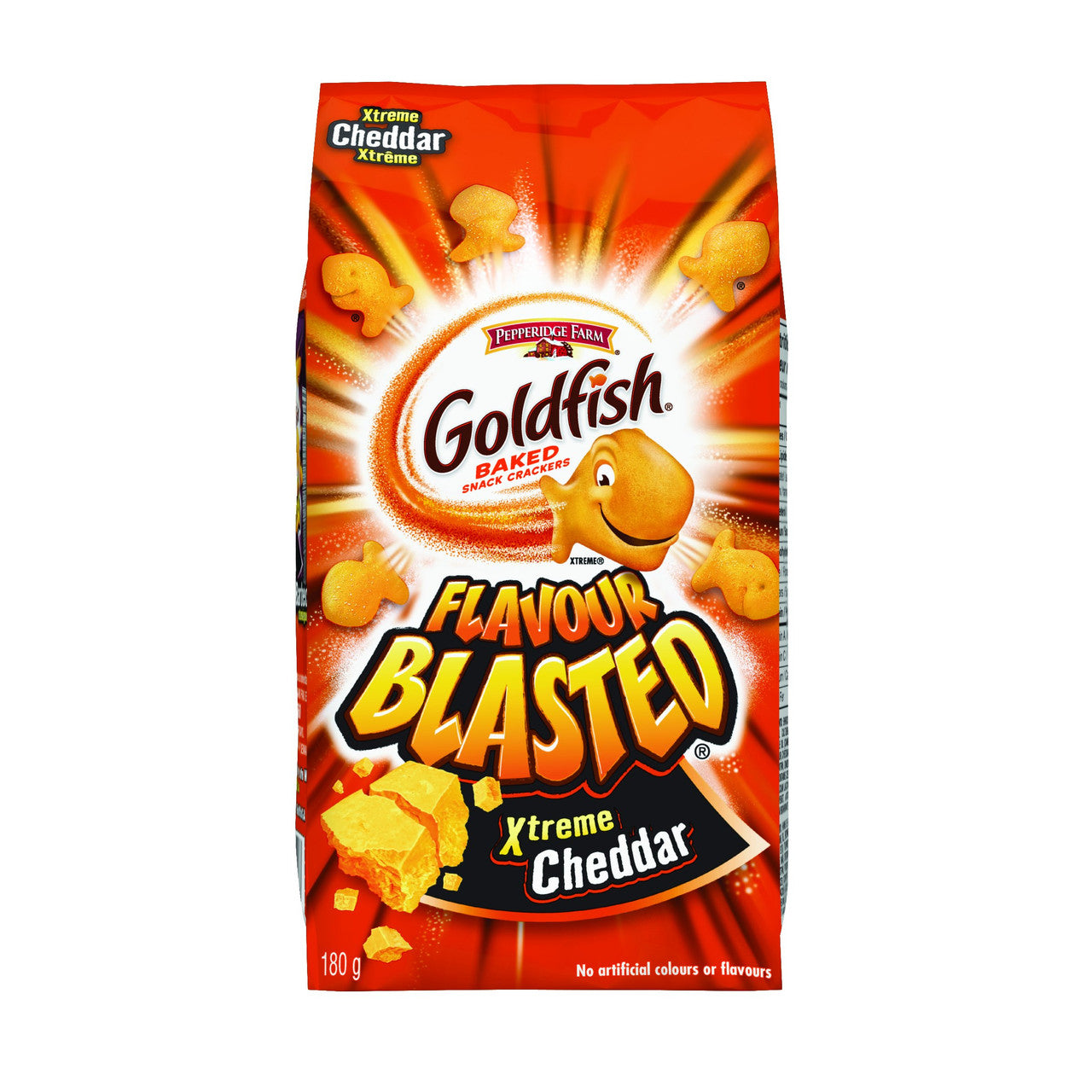 Pepperidge Goldfish Extreme Cheddar, 180g/6.34oz. {Imported from Canada}