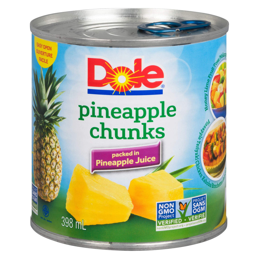 Dole Pineapple Chunks 398 ml/13.5 oz., Can {Imported from Canada}