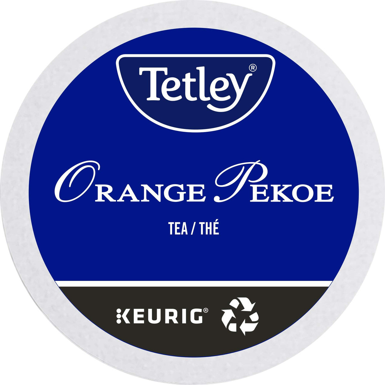 Tetley Tea Orange Pekoe K cup, 12ct, (Imported from Canada)