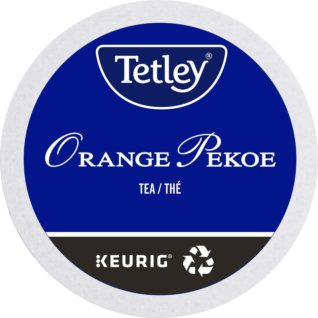 Tetley Tea Orange Pekoe K cup, 12ct, (Imported from Canada)