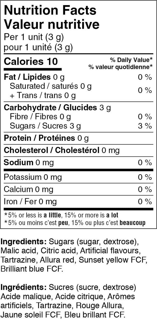 Neon Candy Powder Filled Straws, 120 Count (Sour) {Imported from Canada}