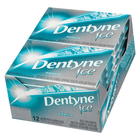 Dentyne Ice, Avalanche, Sugar Free Pellet Gum - 12x12/144ct