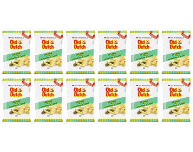 Old Dutch Potato Chips, Dill Pickle, 40g/1.4 oz., (12 Pack) {Imported from Canada}