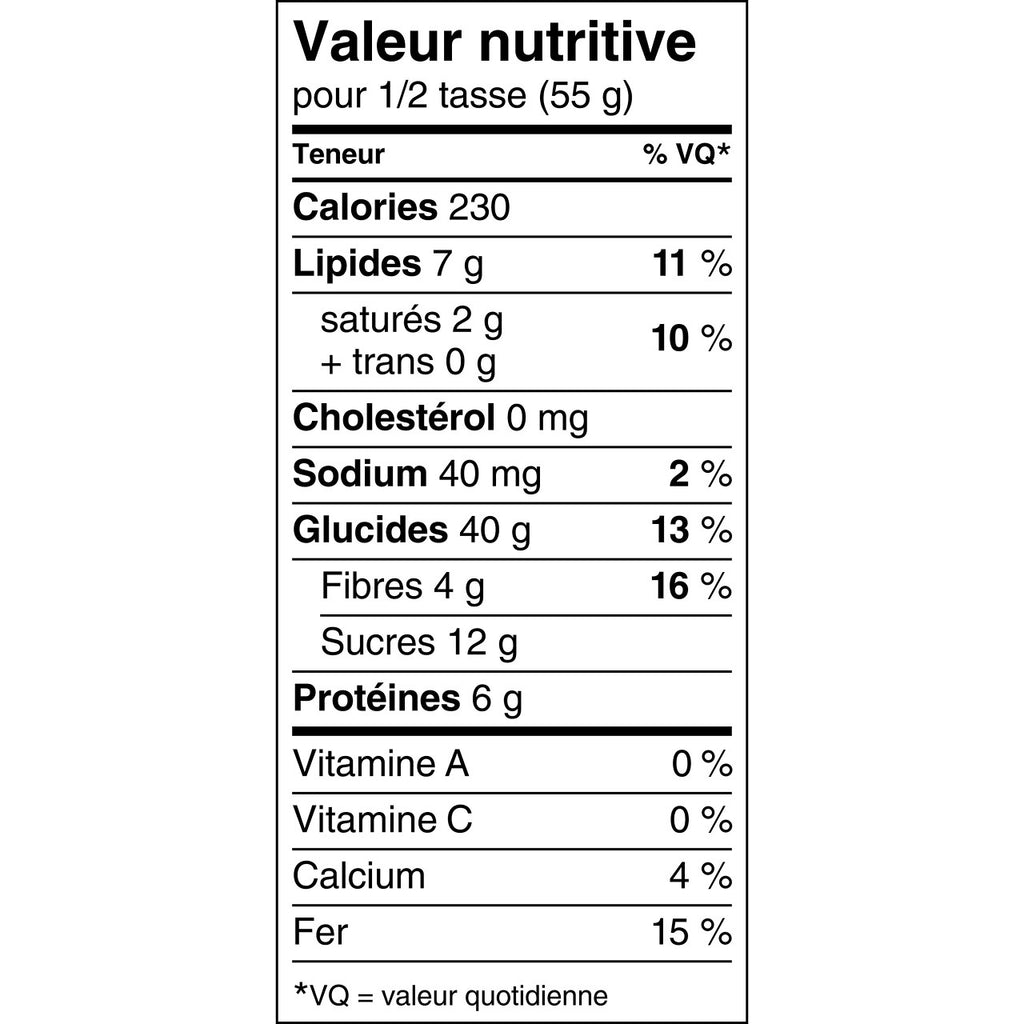 Quaker Harvest Crunch, Dark Chocolate, Cranberry & Almond Cereal 550g/19.4oz. (Imported from Canada)