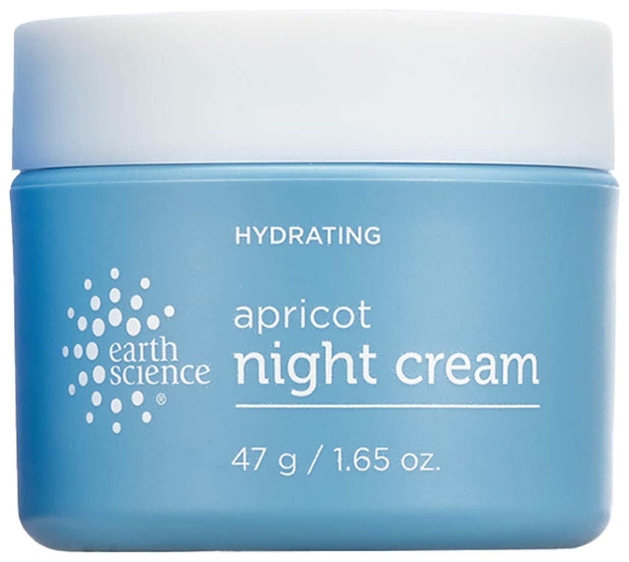 Earth Science Apricot Night Creme, 1.65oz. Glass Jar {Imported from Canada}