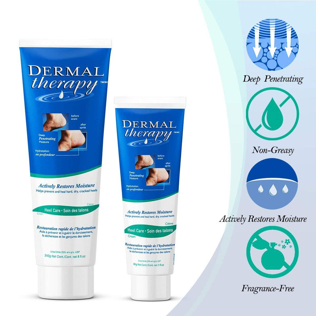 Dermal Therapy Actively Restores Moisture Heel Care, 3 fl Oz (90g) {Canadian}