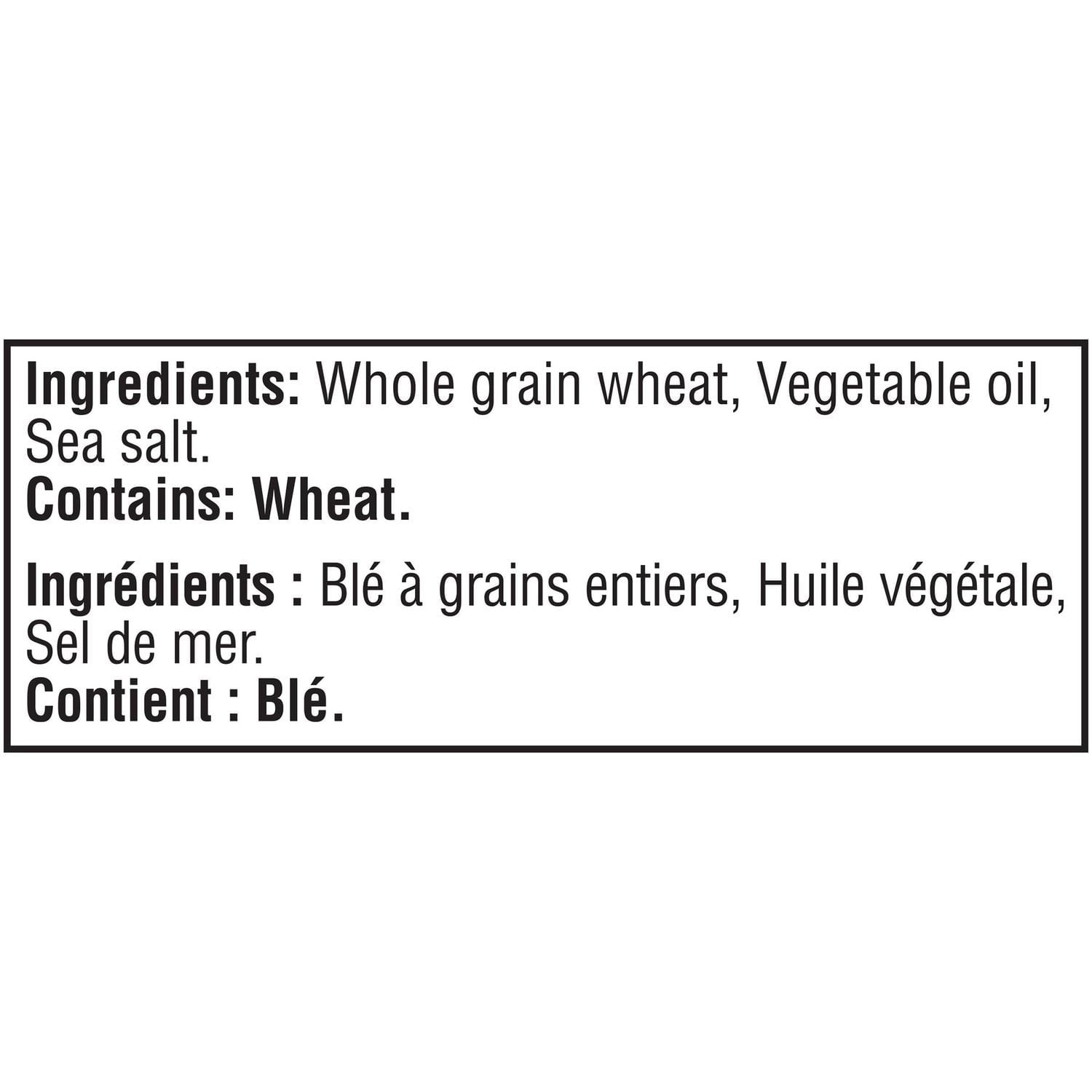Triscuit Minis Crackers ingredients