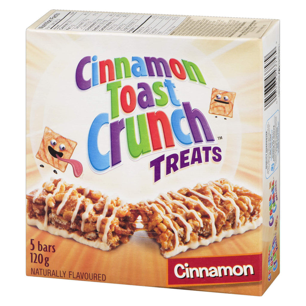 Cinnamon Toast Crunch Treats, 5ct, 120g/4.23oz  {Imported from Canada}