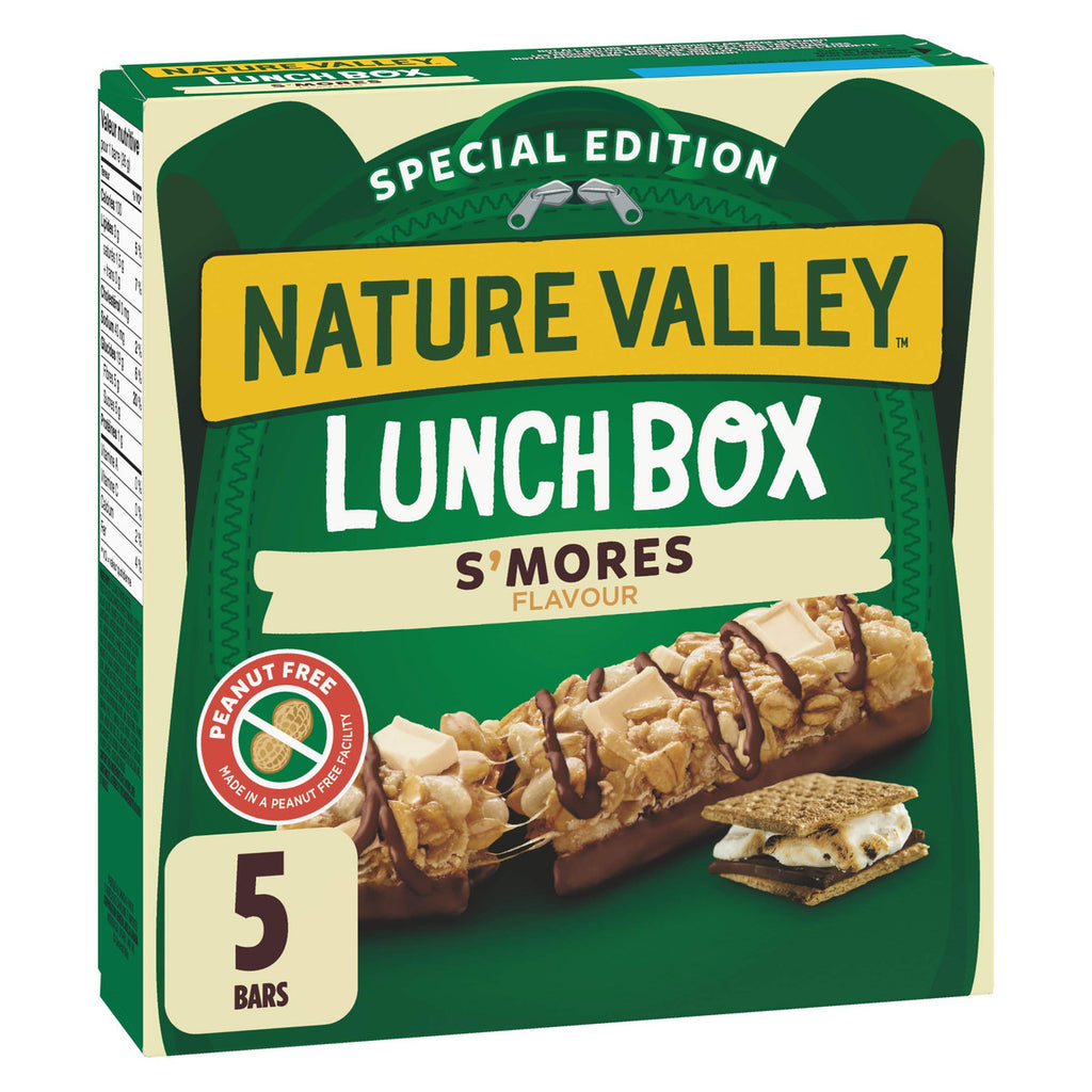 NATURE VALLEY, Lunchbox S'mores Granola Bars, 130g/4.6oz, {Imported from Canada}