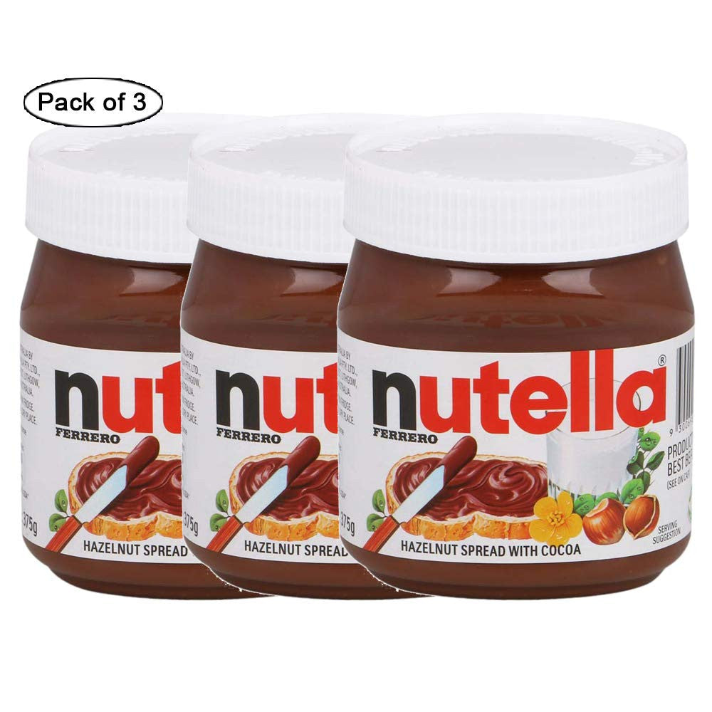 Nutella Sandwich Spread, 375g/13.2 oz., (3 pack) {Imported from Canada}