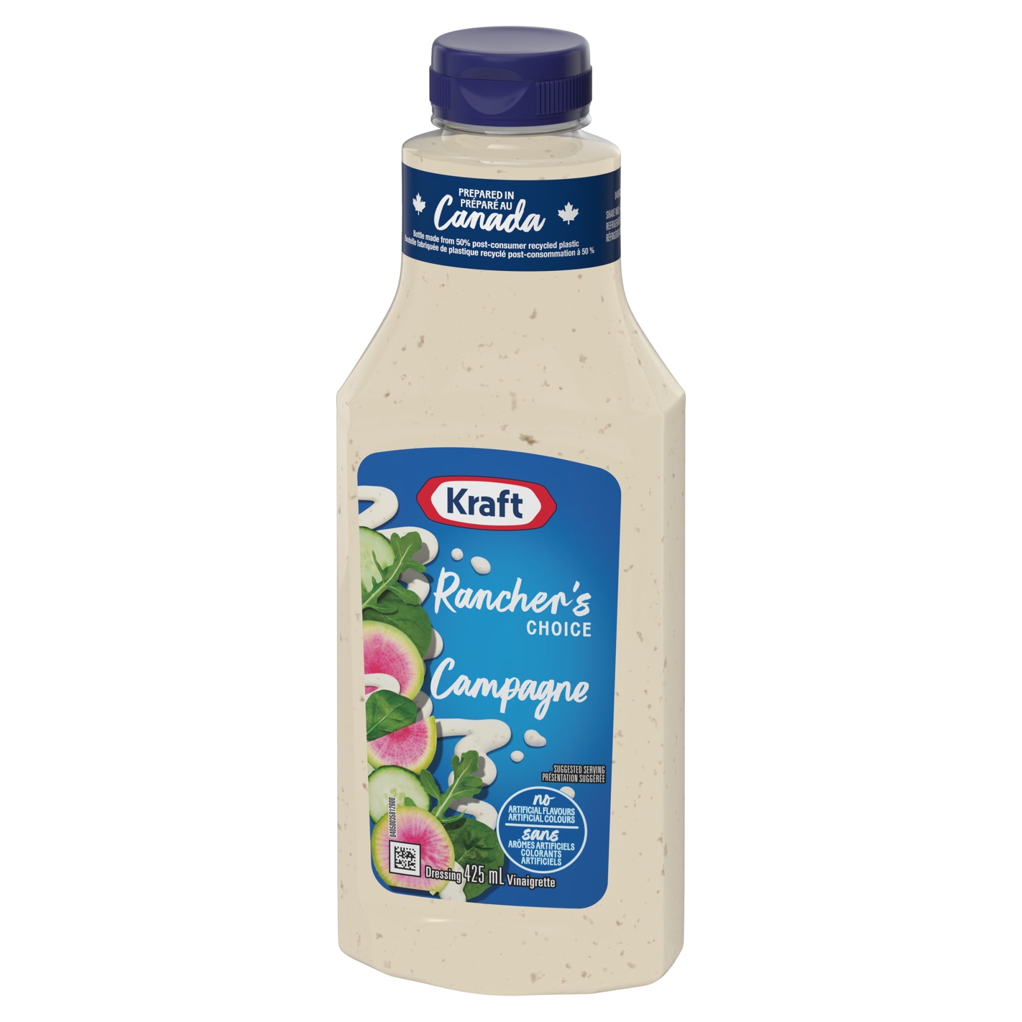 Kraft Rancher's Choice Dressing 425ml/14.4 oz., Bottle, front of bottle