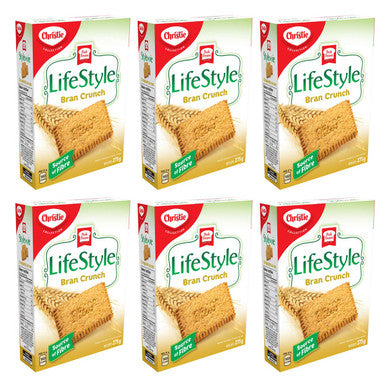 Christie Peek Freans Lifestyle Bran Crunch Cookies, 275g/9.7oz, 6-Pack {Imported from Canada}