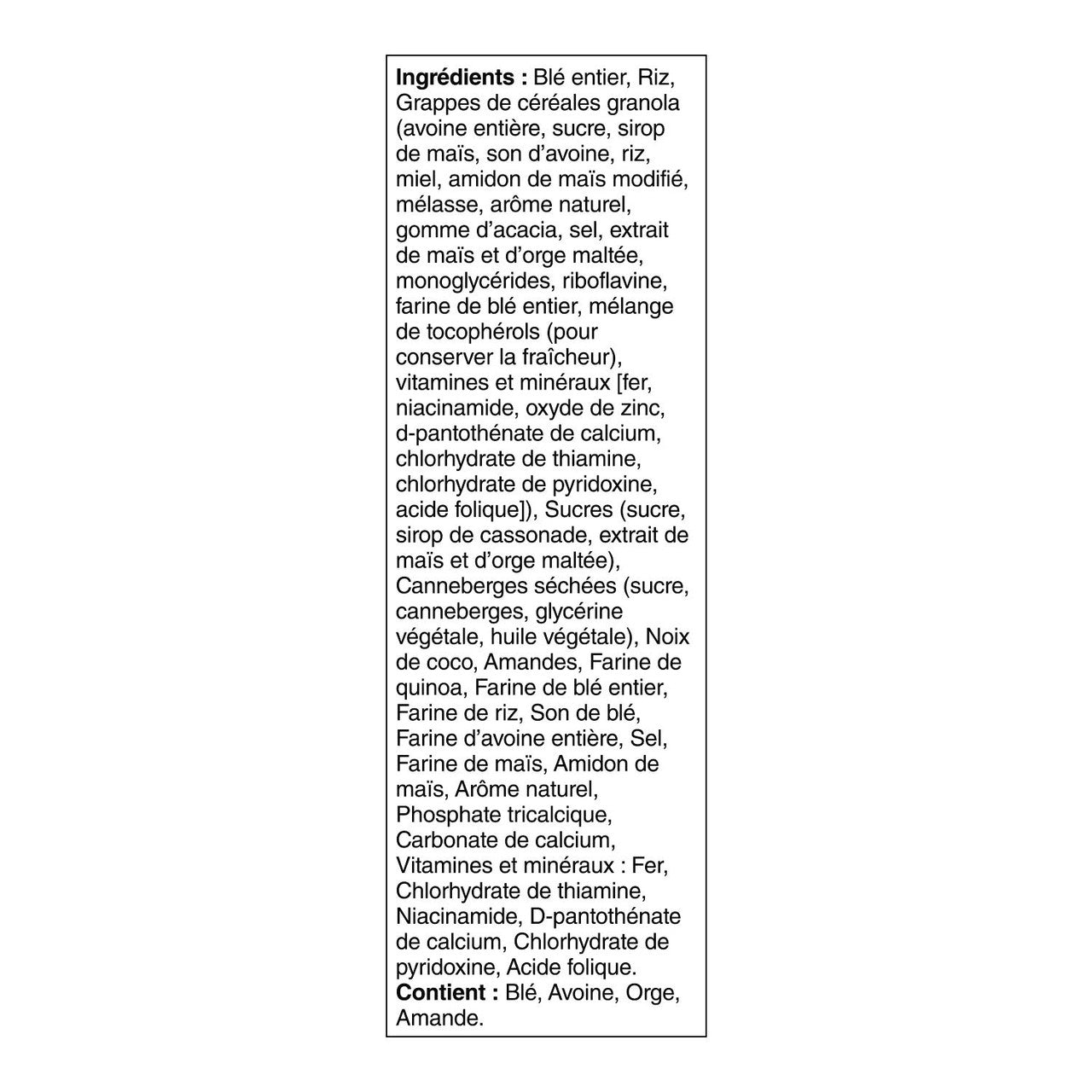 Kellogg's Special K Nourish Coconut, Cranberries and Almonds, Cereal 396g/14oz., {Imported from Canada}