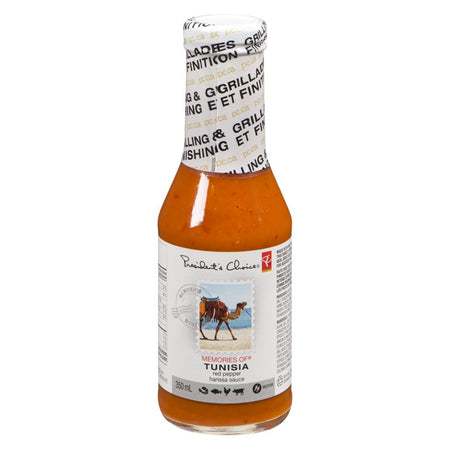 PC Memories Of Tunisia Red Pepper Harissa Sauce 350ml/11.8 oz {Imported from Canada}